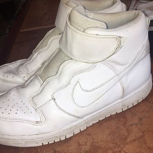 Nike high top shoes worn only a few times.